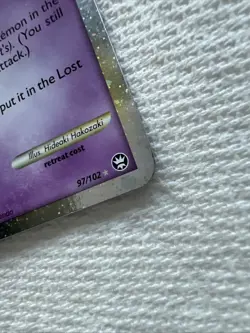 Mew Prime 97/102 Holo Ultra Rare Pokemon TCG Card HGSS Triumphant - Image 5