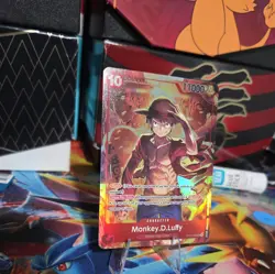 Monkey.D.Luffy (Treasure Booster Set) ST10-006 One Piece Promotion Cards Foil - Image 1