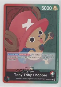 2024 One Piece Card Game: Two Legends OP08 Tony Chopper L TonyChopper #OP08-001 - Image 1