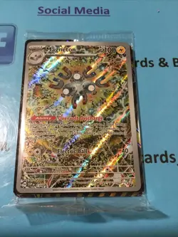 Pokemon Magneton 159 SVP Pokemon Center Exclusive Stamped Promo Card SEALED🔥 - Image 1