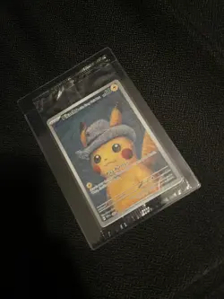 Pikachu with Grey Felt Hat 085 Sv: Scarlet & Violet Promo Card Van Gogh SEALED! - Image 3