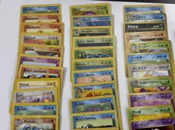 Pokemon TCG - Lot Of Vintage English/Japanese WoTC Cards - 97 Pokemon + Others - Image 3