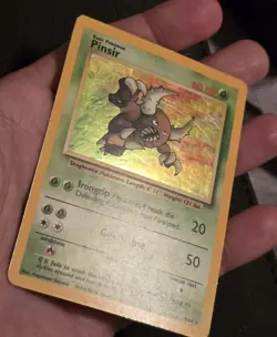 Pinsir 9/64 Jungle Holo Rare - No Symbol Error - Vintage WOTC Pokemon Card - Image 3
