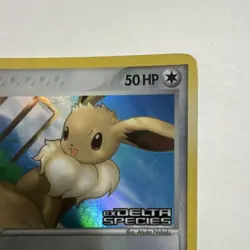 Pokemon Eevee 69/113 Delta Species Reverse Holo Stamped Common Basic Card 2005 - Image 4