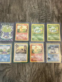 Pokemon TCG Base Set / Team Rocket / Topps 8 Card Lot - Image 1