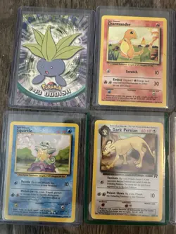 Pokemon TCG Base Set / Team Rocket / Topps 8 Card Lot - Image 2