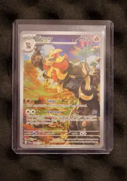 Pokemon TCG Pyroar Card Sv02: Paldea Evolved, Illustration Rare, 200/193 - Image 1