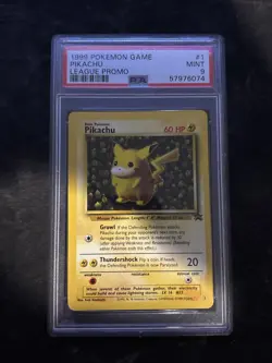Pikachu WOTC Promo Card #25 PSA 9 - Image 1