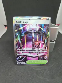 Battle Cage 116/94 - Phantasmal Flames - Full Art - Pokemon Card TCG - Image 1