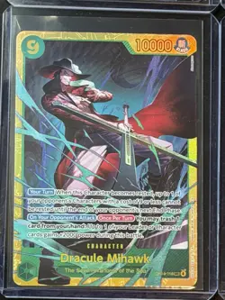 Dracule Mihawk One Piece x4 Card Lot SEC SR Alt Art - Image 5