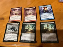 6x MTG Commander rares, mythic, and foils Mixed lot MN to good condition - Image 1
