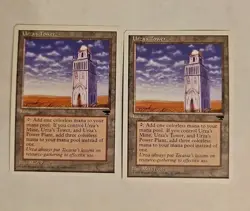 Mtg Chronicles Urza's Tower (2) (Never Played) - Image 1