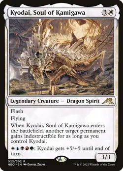 MTG Kyodai, Soul of Kamigawa Kamigawa: Neon Dynasty 023/302 Regular Rare - Image 1