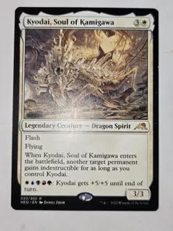 MTG Kyodai, Soul of Kamigawa Kamigawa: Neon Dynasty 023/302 Regular Rare - Image 2