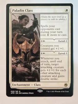MTG Paladin Class AFR 029/281 Regular Rare - Image 2
