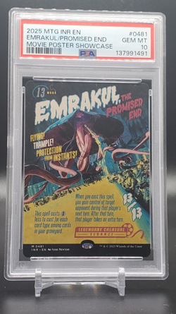 PSA 10 2025 MTG Innistrad Remastered Emrakul Movie Poster Showcase Mythic #0481 - Image 1