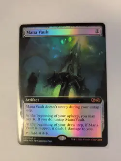 Mtg Mana Vault Extended Art Holo U29/040 - Image 1