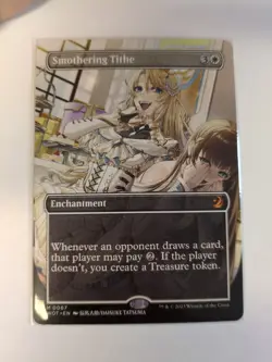 Smothering Tithe (Anime Borderless) Wilds of Eldraine: Enchanting Tales Foil - Image 1