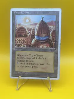 MTG x1 City of Brass - Chronicles (Moderate Play) - Image 1