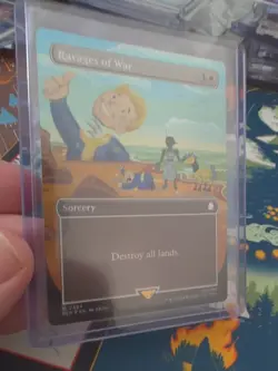 MTG Magic the Gathering Ravages of War (354/1102) Fallout LP FOIL - NR MINT - Image 1