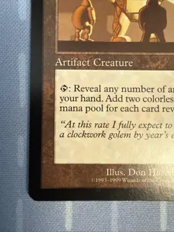 Metalworker - Urza's Destiny - Magic: The Gathering Vintage 1999 WOTC RARE - Image 5