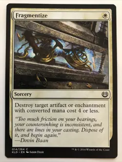 MTG Kaladesh Fragmentize 014/264 NM - Image 1