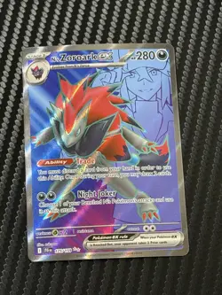 N's Zoroark ex 175/159 Journey Together Full Art Holo Pokemon TCG - Image 1