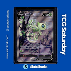 2021 POKEMON SWORD & SHIELD FUSION STRIKE #245/264 CELEBI V ULTRA RARE - Image 1