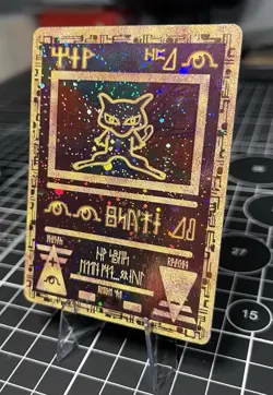 Pokemon Movie Promo Ancient Mew Holo See Pictures Please MP / HP - Image 4