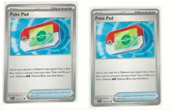 2x Poke Pad 198/217 Ascended Heroes Pokemon Trainer Play Set Of 2 - Image 1