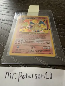 Pokemon TCG Celebrations Charizard 4/102 Classic Collection Holo - Image 2