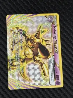 Nidoking BREAK XY Evolutions 46/108 Ultra Rare Holo Pokemon TCG - Image 1