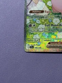 TCG Pokemon English Lillie's Clefairy ex 184/159 Sv09: Journey Together Holo - Image 5