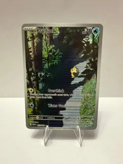 Pokemon TCG Psyduck 175/165 Full Art Holo Illustration Rare Scarlet & Violet 151 - Image 1