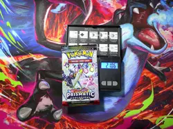 HEAVY! GOD PACKUUU 21.48g Prismatic Evolutions Pokemon TCG Booster (SEALED) - Image 1