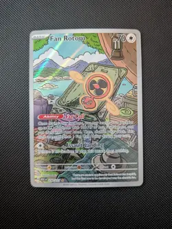 Fan Rotom 250/217 IR Ascended Heroes Evolution NM English Pokemon TCG 237/217 - Image 1