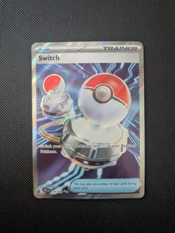 Me02: Phantasmal Flames Pokemon TCG Switch Full Art #123/094 NM - Image 1