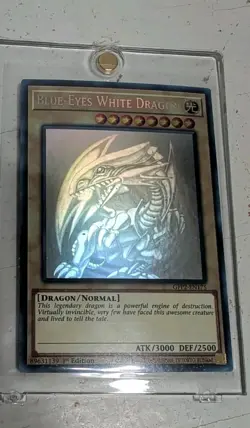 Blue-Eyes White Dragon GFP2-EN175 Ghost Rare Yu-Gi-Oh Read - Image 2