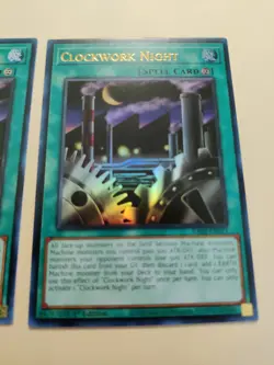 2x Clockwork Night RA03-EN071 Ultra Rare 1st Edition VLP - Image 3