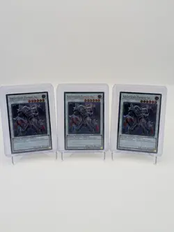 3x Yu-Gi-Oh-Archfiend Zombie-Skull-BLLR-EN058-1st Edition-Foil N/M+ - Image 1