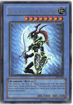 Yugioh - Black Luster Soldier SYE-024 Unlimited - Starter Deck: Yugi Evolution - Image 1