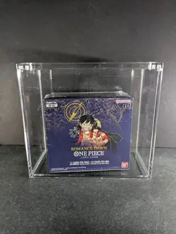2022 One Piece Romance Dawn OP01 Blue Bottom First Wave Box Sealed W Acrylic ENG - Image 1