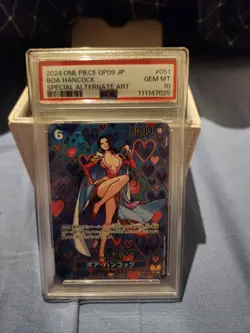 Carte PSA10 One Piece OP09 OP07-051 Boa Hancock SR SP Parallele - Image 1