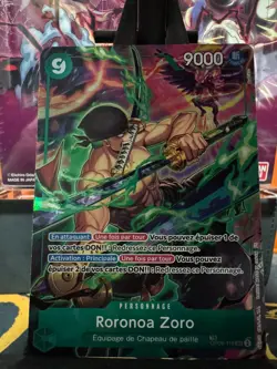 ONE PIECE TCG - Zoro TR Treasure Rare FR MINT OP11 (OP06-118) - Image 2