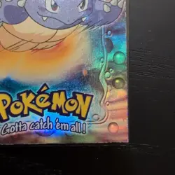 Wartortle E8 Rainbow Foil - Topps Series - Pokemon Card Black Logo - Image 4