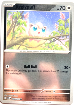 Pokemon Jigglypuff! + FREE extra Rare card! - Image 1