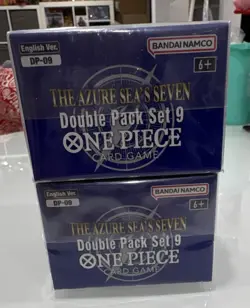 Bandai One Piece Card Game Azure Sea's Seven Double Pack Set 9 English Box 2pack - Image 3