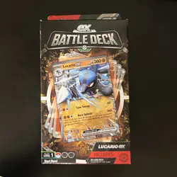 Pokemon TCG Lucario EX Battle Deck 60 Card Starter Deck *New Sealed - Image 1