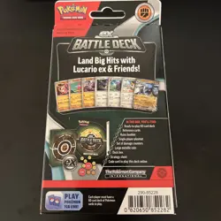 Pokemon TCG Lucario EX Battle Deck 60 Card Starter Deck *New Sealed - Image 3
