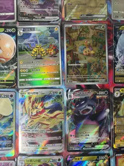 Pokemon 16 Card Lot nm V Max Mega Amazing Ex HOLO Rare Hits Only F58 - Image 2